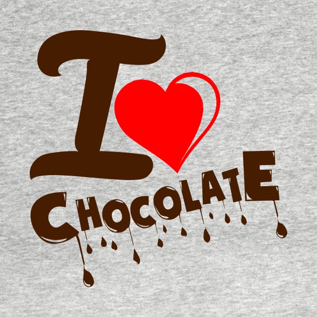 I love chocolate by Creative Brain